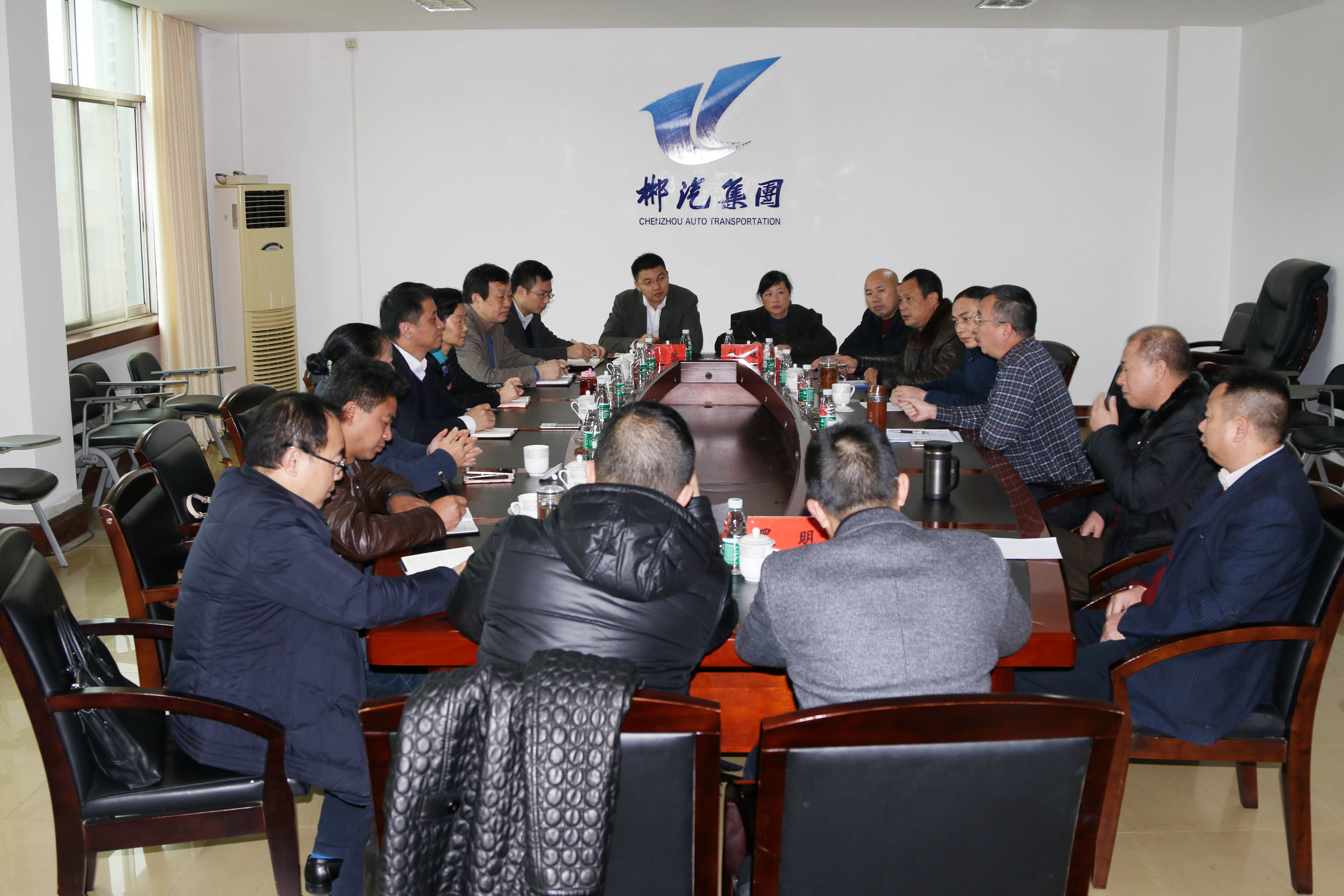 單建華、馬鳳萍一行來我司考察交流1